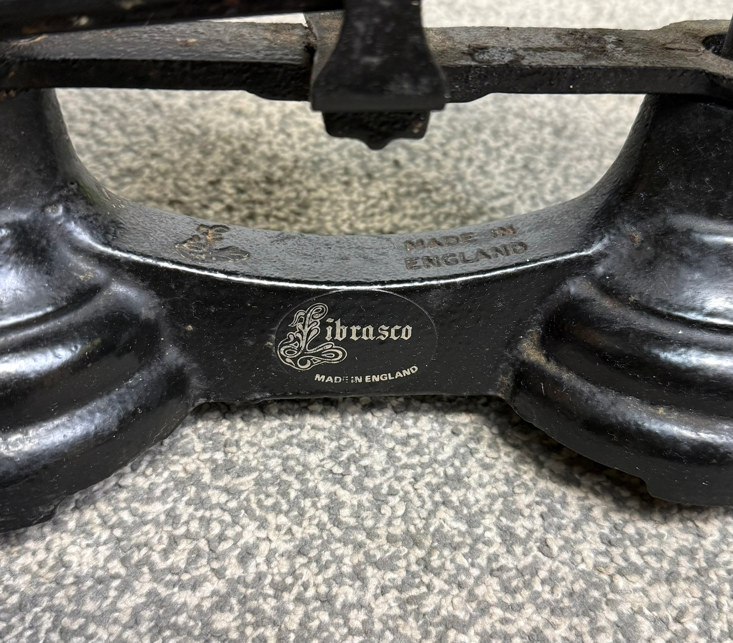 Vintage Librasco Cast Iron Weighing Scales Kitchen Rustic Farmhouse