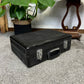 Vintage Black Metal Aluminium Flight Case Camera RC Storage Protective Box