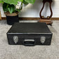 Vintage Black Metal Aluminium Flight Case Camera RC Storage Protective Box