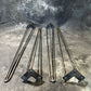 4x Metal Hairpin Legs 40" Rustic Bar Counter Table Bare Furniture Leg Set - New/Unused