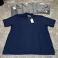 7x Men's Navy Polo Shirt XXXL (3XL) Job Lot Bundle