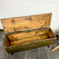 Rustic Wooden Storage Chest Table Reclaimed Vintage Ammo Box Blanket Side Table Coffee Table