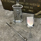 Vintage Art Deco Chrome Fireplace Tools Fire Companion "Mastercraft Production"