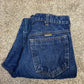 HM Prison Issue Men's Denim Jeans 32-33" Vintage HMP Peterhead Collectible