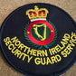 9x Genuine Northern Ireland Military Security Guard Service Embroidered Patch Badge Job Lot