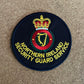 9x Genuine Northern Ireland Military Security Guard Service Embroidered Patch Badge Job Lot