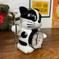 Vintage 80's Rhythm Speak Up Cat Quartz Alarm Clock Japan 'Norakuro' Retro Novelty