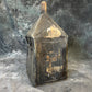 Vintage Pyramid Metal Oil Tin Can Robinson & Co Hull 1930's Garage Shed Deco Rustic Decor