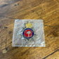 Civil Nuclear Constabulary Enamel Cap Badge NEW Obsolete Police Collectible