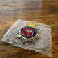 Civil Nuclear Constabulary Enamel Cap Badge NEW Obsolete Police Collectible