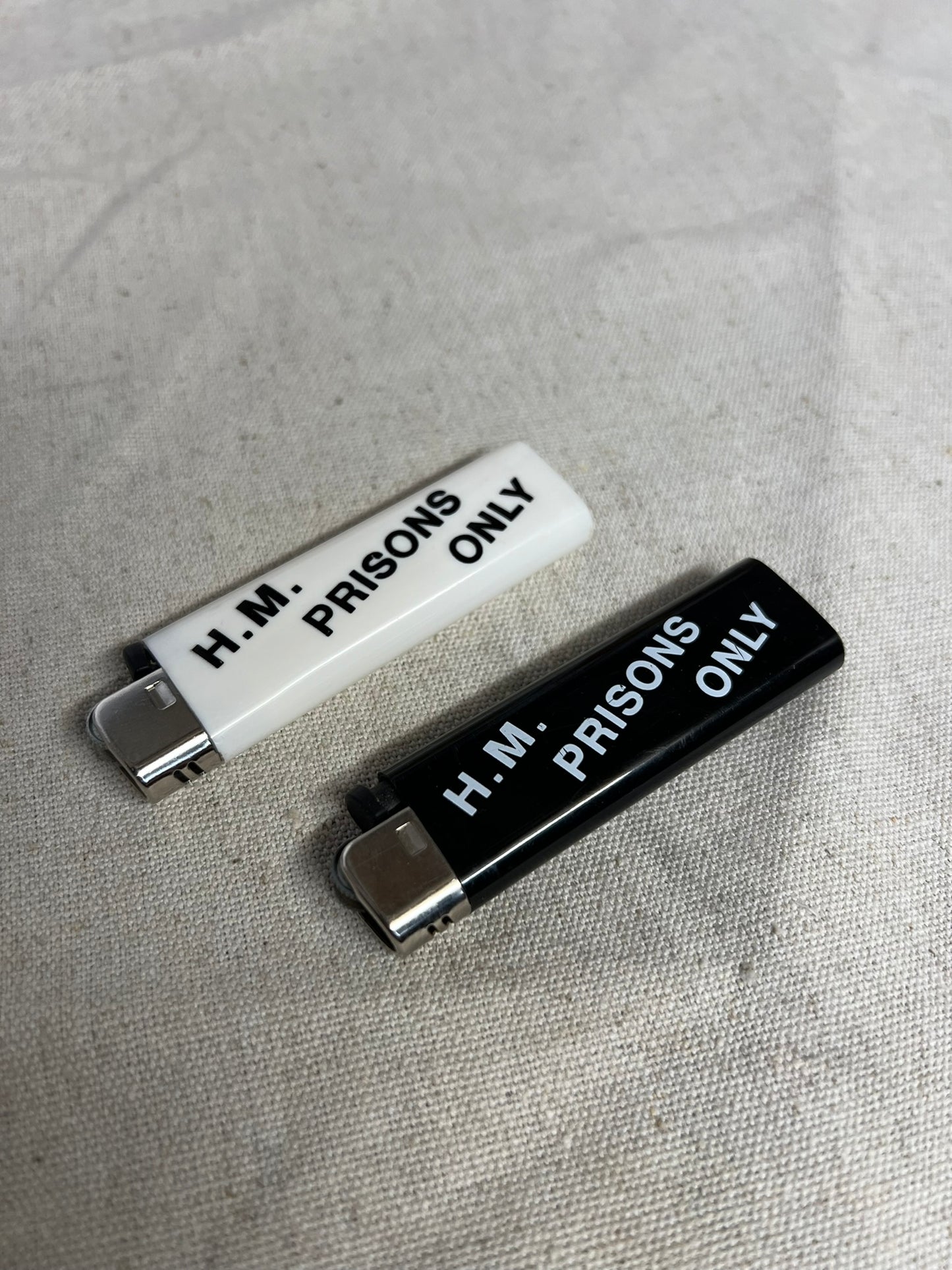 2x Vintage HM Prison Lighters HMP Inmate Collectible