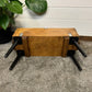 Vintage Rustic Wooden Box Side Table Storage Reclaimed Chest Farmhouse Coffee Table