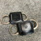 Ex Police Genuine Hiatt Handcuffs 2x Keys & Pouch Security Collectible Memorabilia Restraint