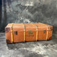 Vintage Bentwood Steamer Trunk Coffee Side Table Original Travel Storage Chest