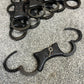 Ex Police Black Handcuffs Genuine With Key Security Collectible Memorabilia Restraint