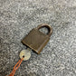 Vintage Walsall Zeni Z16 Brass Padlock Made In England - Working with Key