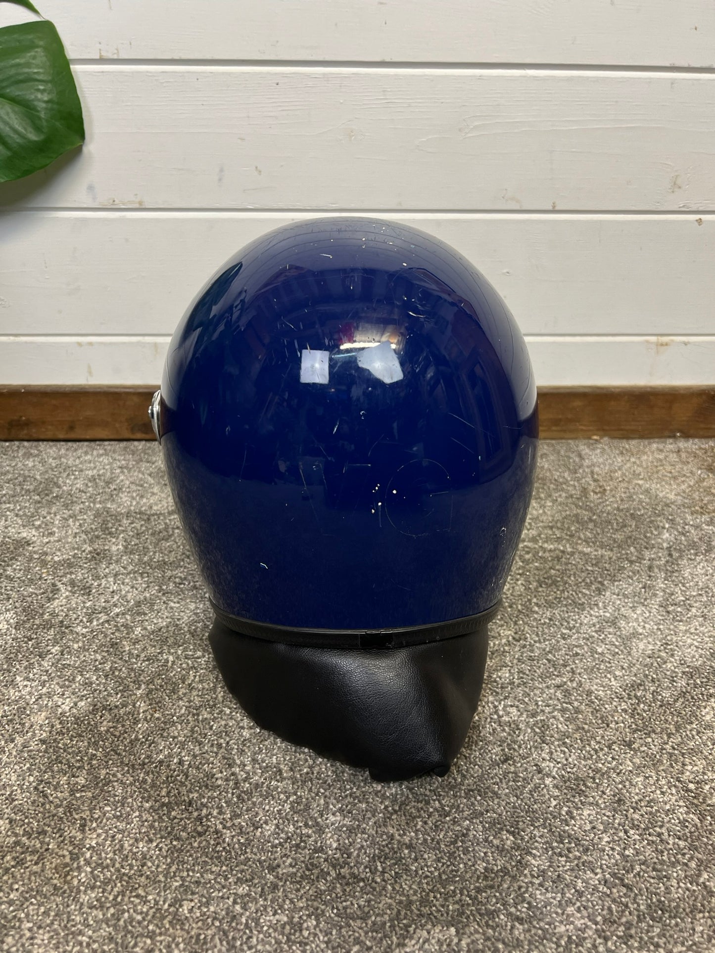 Ex Police Riot Helmet Genuine Obsolete 60-61cm Collectible Theatre Display Prop