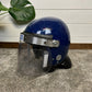 Ex Police Riot Helmet Genuine Obsolete 58-59cm Collectible Theatre Display Film Prop