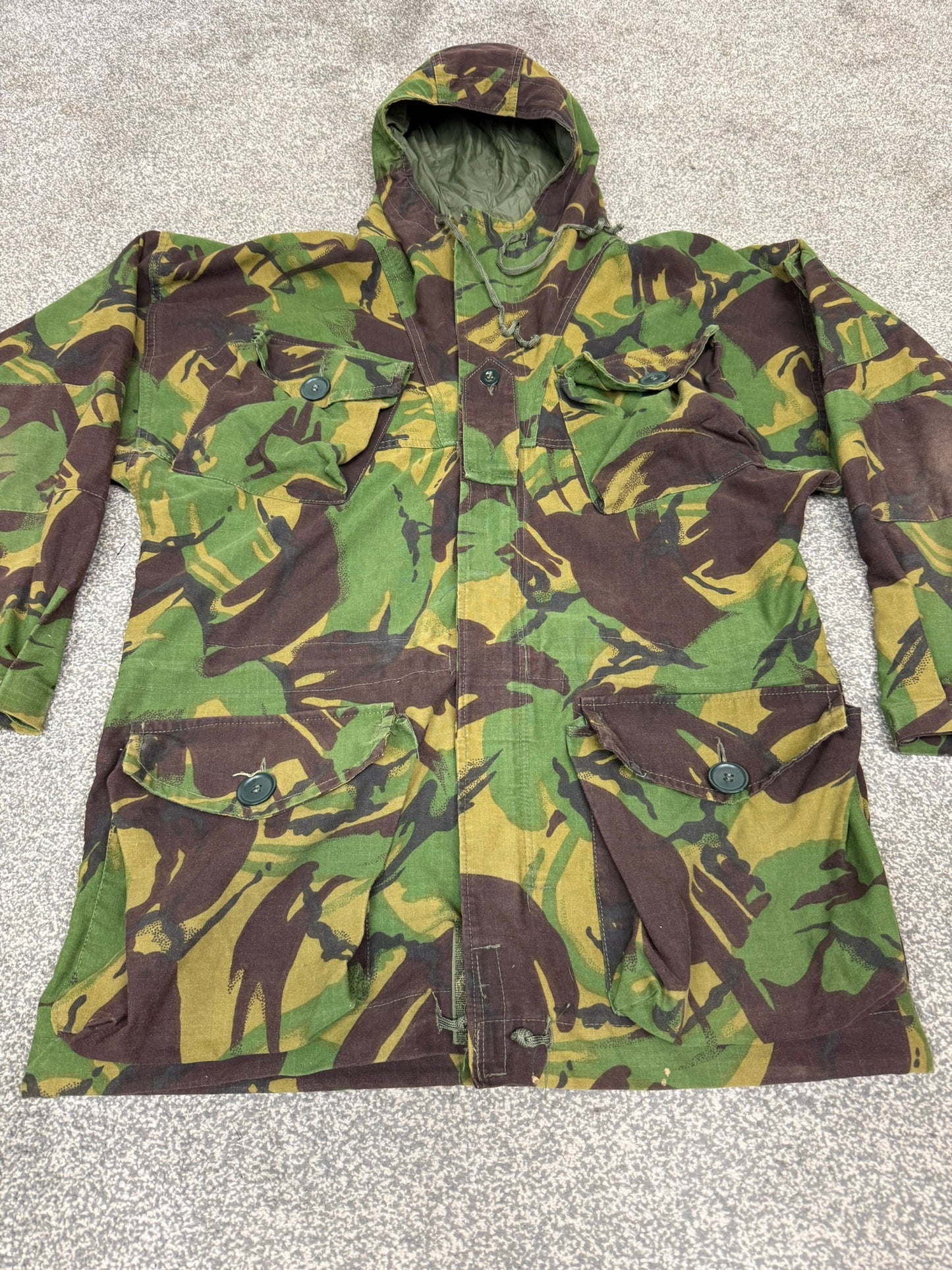 Original 90's Arktis SAS DPM Camouflage Windproof Smock Vintage - Large
