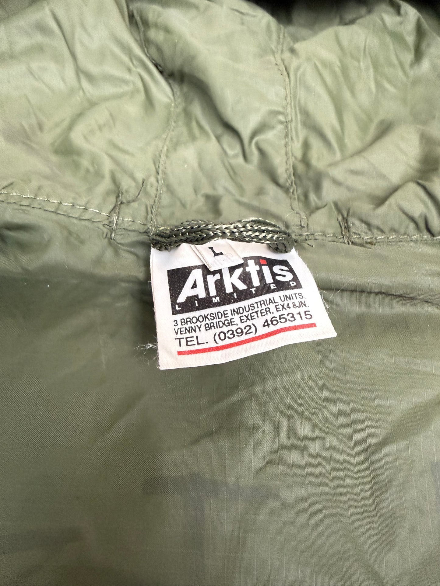 Original 90's Arktis SAS DPM Camouflage Windproof Smock Vintage - Large