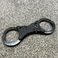 Rare Military Police Black Handcuffs Genuine Hiatt Cuffs With Key NSN Collectible Memorabilia