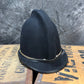 Obsolete British Police Bobby Helmet Hat With Essex Badge Collector Badge Memorabilia