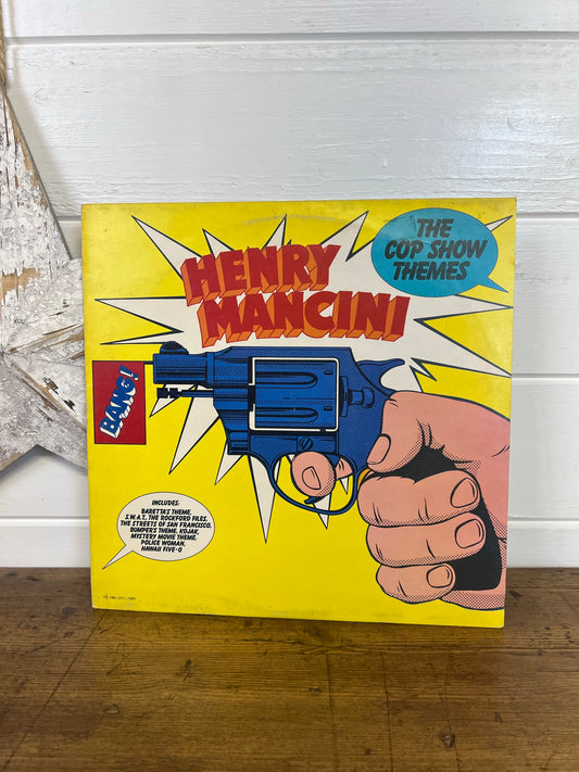 Henry Mancini - The Cop Show Themes LP Vinyl Record RCA - APL1 1896