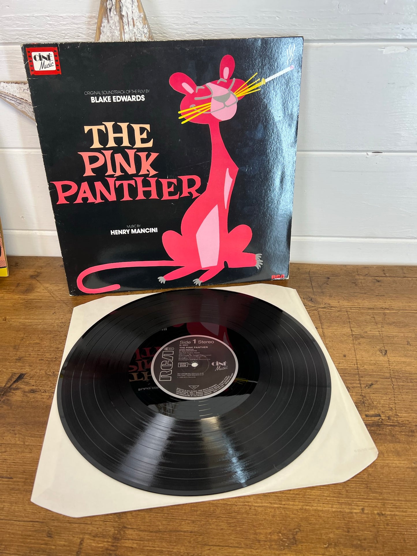 Henry Mancini - The Pink Panther LP Vinyl Record RCA Records