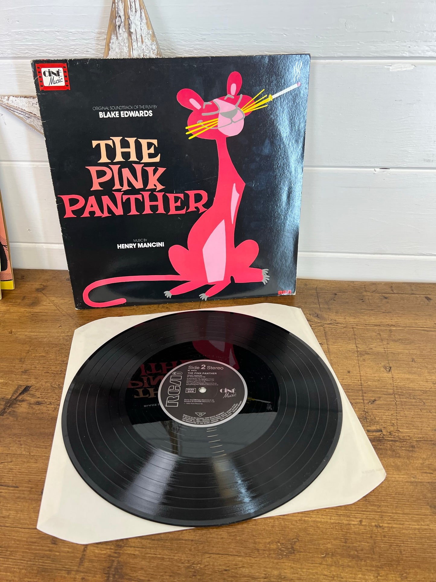 Henry Mancini - The Pink Panther LP Vinyl Record RCA Records