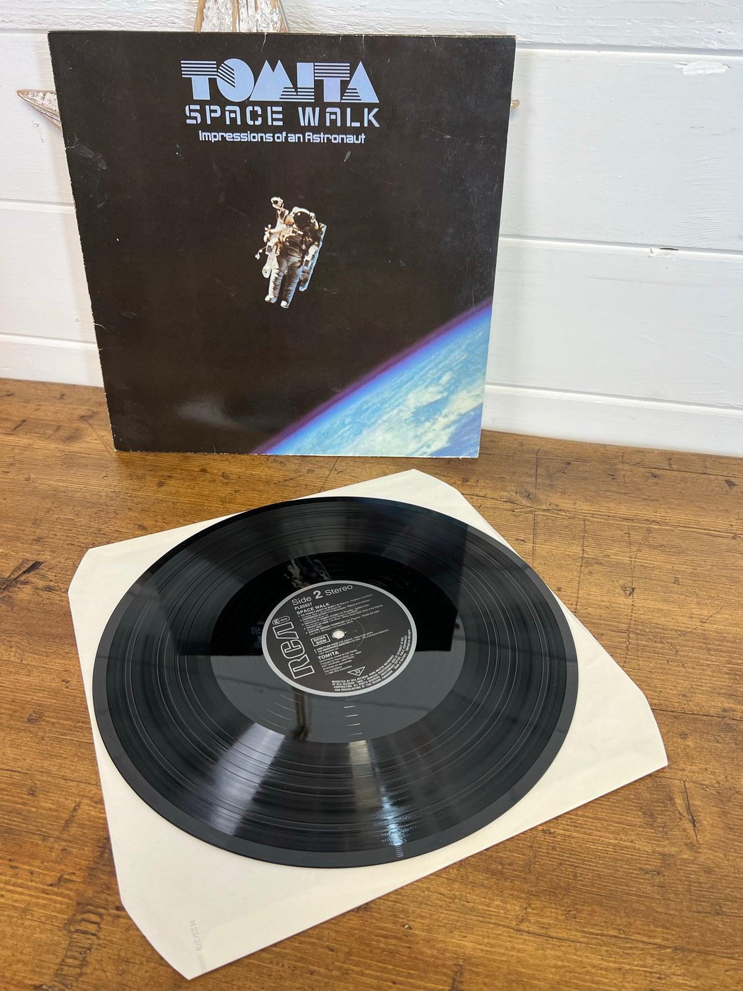 Tomita Space Walk Impressions of an Astronaut LP Vinyl Record