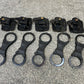 Ex Police Black Hiatt Handcuffs Genuine Cuffs With Key & Pouch Security Collectible Memorabilia Restraint