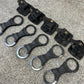 Ex Police Black Hiatt Handcuffs Genuine Cuffs With Key & Pouch Security Collectible Memorabilia Restraint