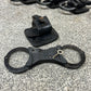 Ex Police Black Hiatt Handcuffs Genuine Cuffs With Key & Pouch Security Collectible Memorabilia Restraint