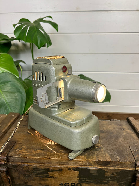 Vintage Aldis Aspheric Slide Projector Lamp 1950's Retro Collectable Industrial Display