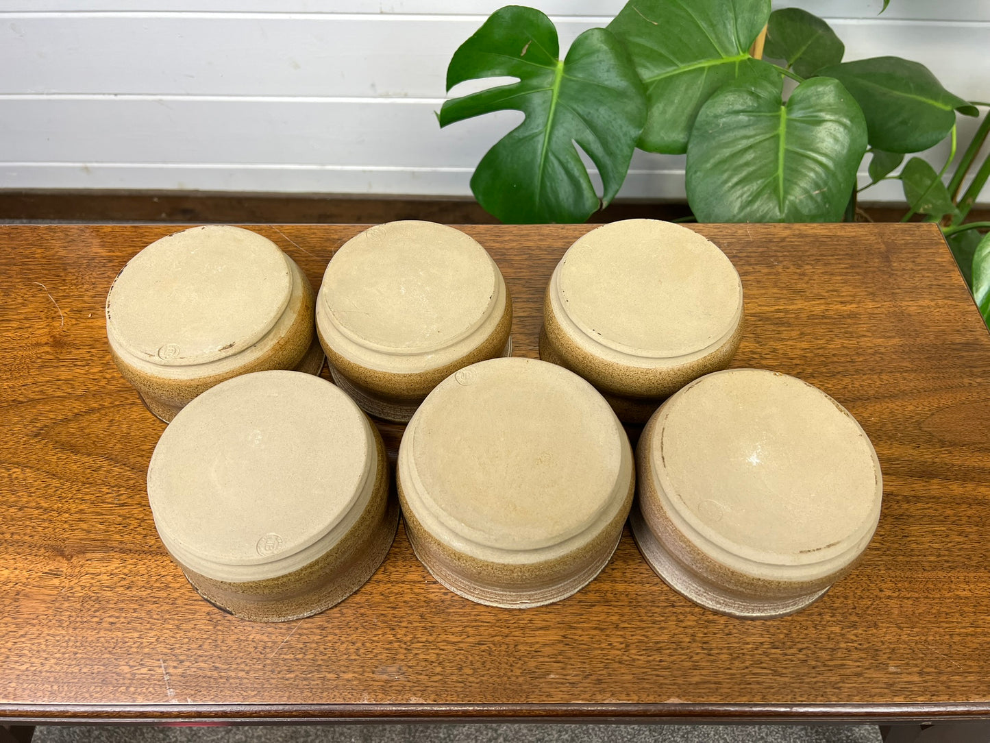 6x JB Marris Ravenshead Vintage Stoneware Bowls Studio Pottery Farmhouse Decor