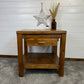 Rustic Reclaimed Large Oak Top Console Side Table Vintage Farmhouse Kitchen Island