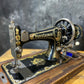 Vintage Frister & Rossmann Sewing Machine Dates 1909 Hand Crank With Wooden Case