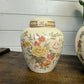 2x Vintage China Ginger Jar Sadler Ironstone & St Michael Andrea