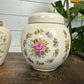 2x Vintage China Ginger Jar Sadler Ironstone & St Michael Andrea