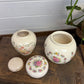 2x Vintage China Ginger Jar Sadler Ironstone & St Michael Andrea