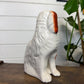 Vintage Staffordshire Pottery King Charles Spaniel Dog Figurine Ornament