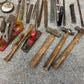 Vintage Tool Job Lot Old Tools Rasp Files Hammers Pick Axe Planes Etc.