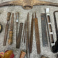 Vintage Tool Job Lot Old Tools Rasp Files Hammers Pick Axe Planes Etc.