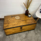 Rustic Industrial Wooden Chest Vintage Trunk Rustic Farmhouse Home Coffee Table Blanket Storage Box