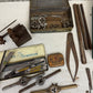 Vintage Engineer Tool Job Lot Old Tools Tap & Die Gauges Precision Tools Etc.