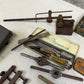 Vintage Engineer Tool Job Lot Old Tools Tap & Die Gauges Precision Tools Etc.