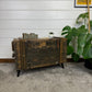 Vintage Wooden Ammo Chest Side Table Quirky Rustic Industrial Home Coffee Table