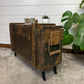 Vintage Wooden Ammo Chest Side Table Quirky Rustic Industrial Home Coffee Table