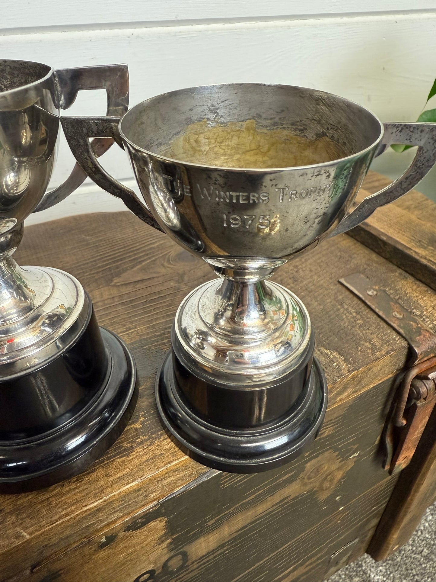 3x Vintage Trophy Job Lot 1970's Trophies