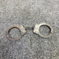 Ex Police Hiatt Chain Handcuffs With Key Security Collectible Memorabilia